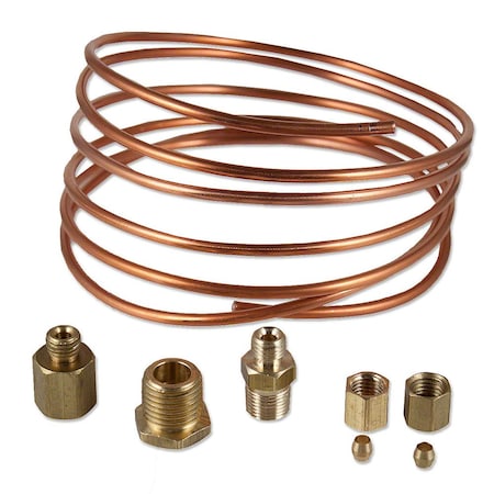 Aftermarket Copper Oil Line Kit For Mechanical Gauge Fits Ford Chevy Dodge Plymouth Rat Rod ENJ20-0036